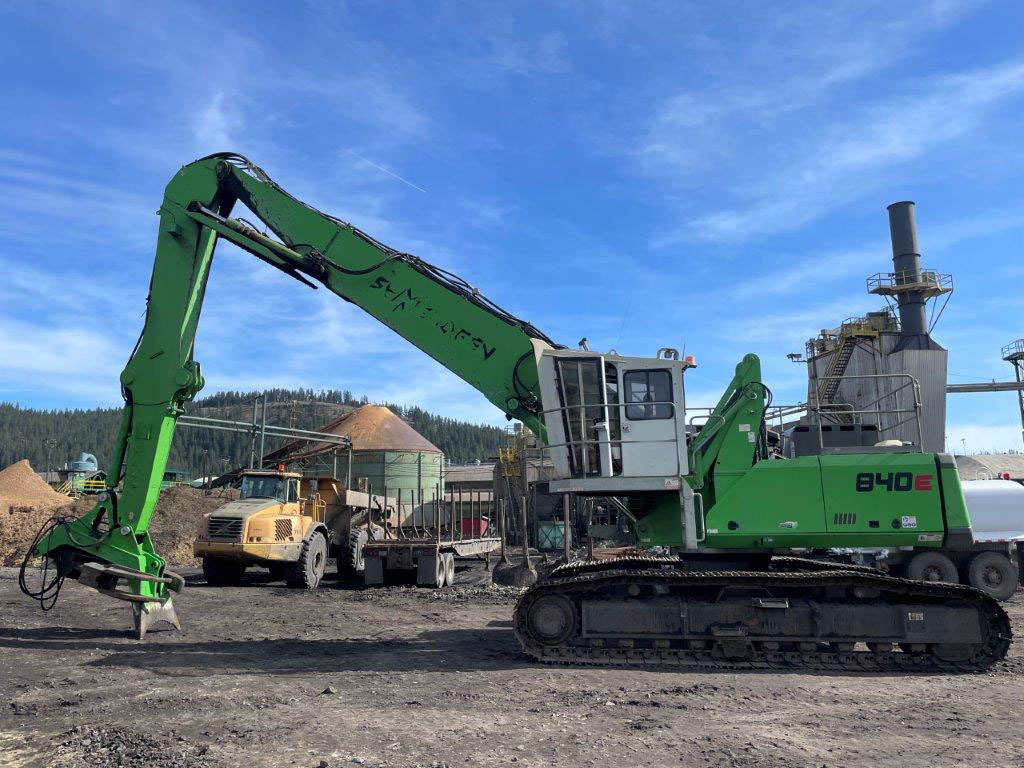 Sennebogen 840 R-HD - Ekskavatorius su ilga strėle: foto 1 Sennebogen 840 R-HD - Ekskavatorius su ilga strėle: foto 1