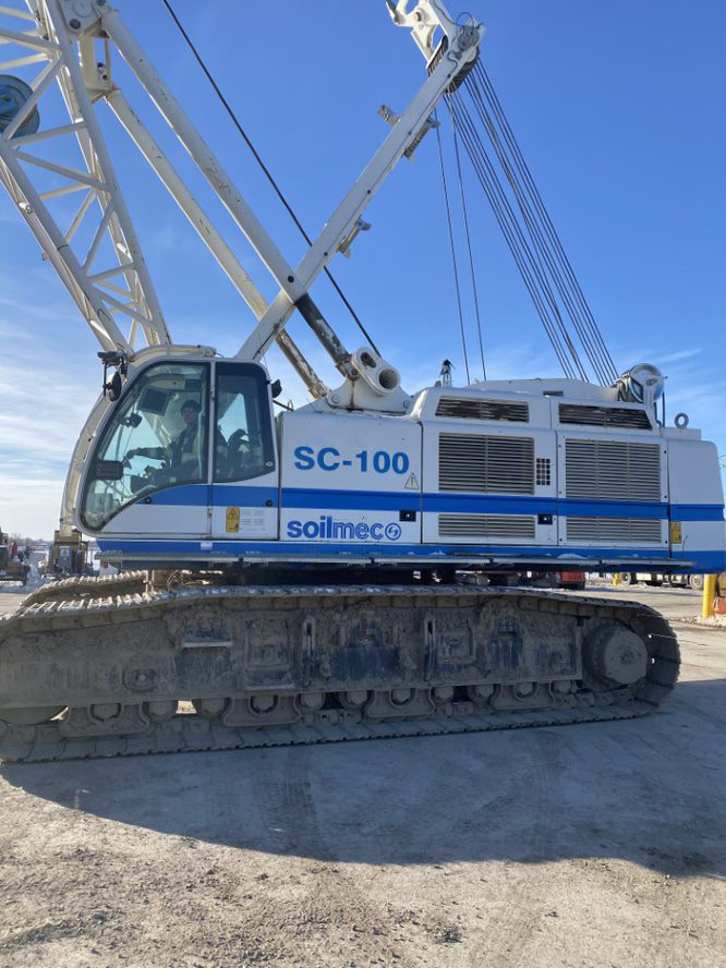 Soilmec SC100 - Vikšrinis kranas: foto 3 Soilmec SC100 - Vikšrinis kranas: foto 3