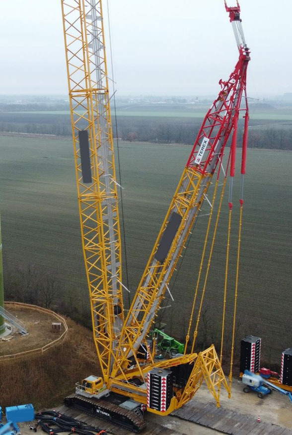 Terex Demag CC 3800-1 - Vikšrinis kranas: foto 4 Terex Demag CC 3800-1 - Vikšrinis kranas: foto 4
