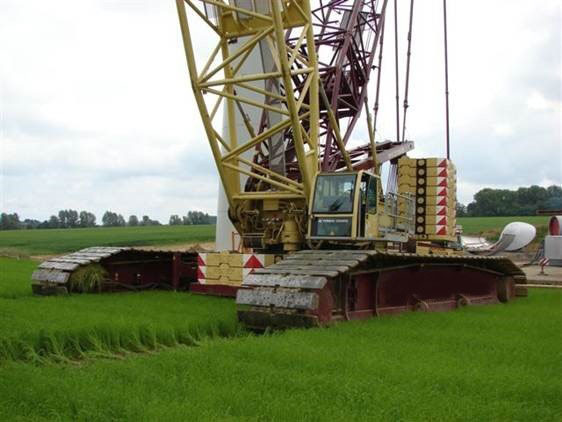 Terex Demag CC2800-1 - Vikšrinis kranas: foto 1 Terex Demag CC2800-1 - Vikšrinis kranas: foto 1