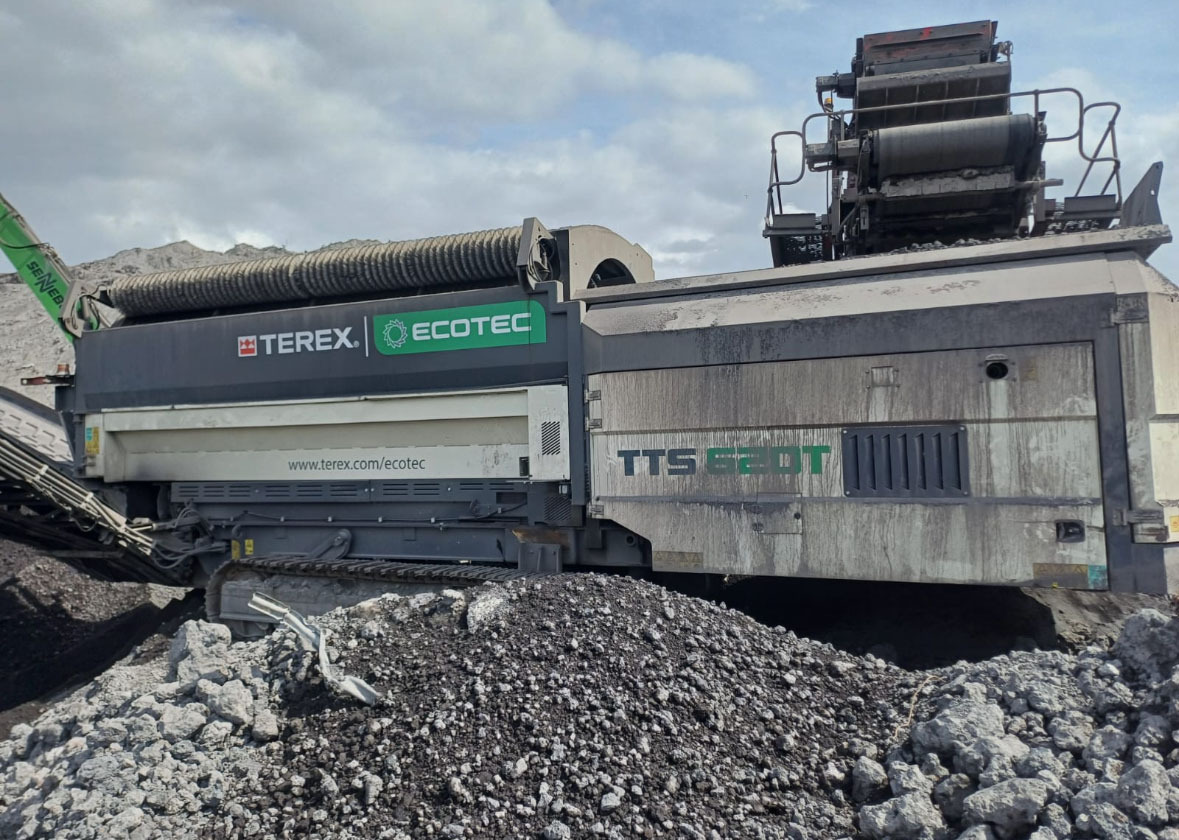 Terex Ecotec TTS 620 - Sijotuvas: foto 2 Terex Ecotec TTS 620 - Sijotuvas: foto 2