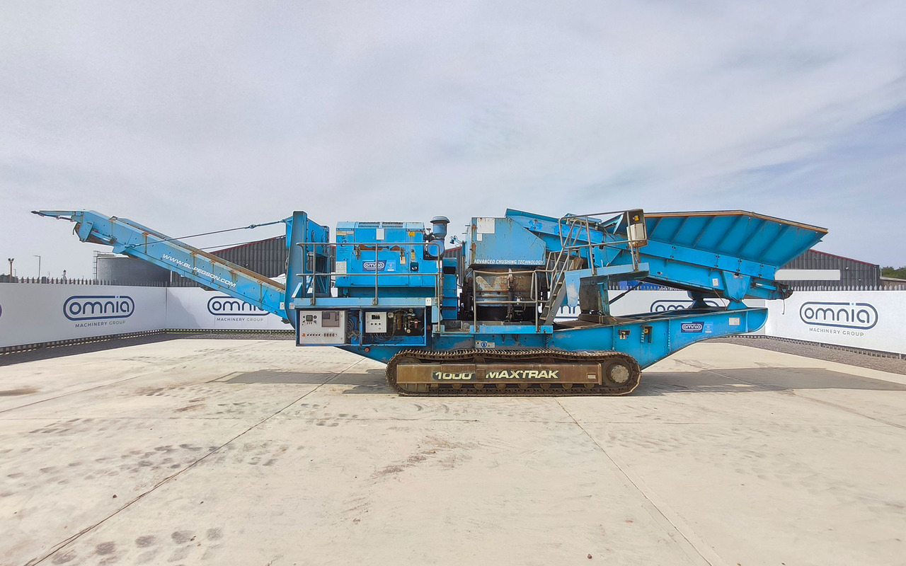 Terex Pegson 1000 Maxtrak - Kūgio trupintuvas: foto 1 Terex Pegson 1000 Maxtrak - Kūgio trupintuvas: foto 1