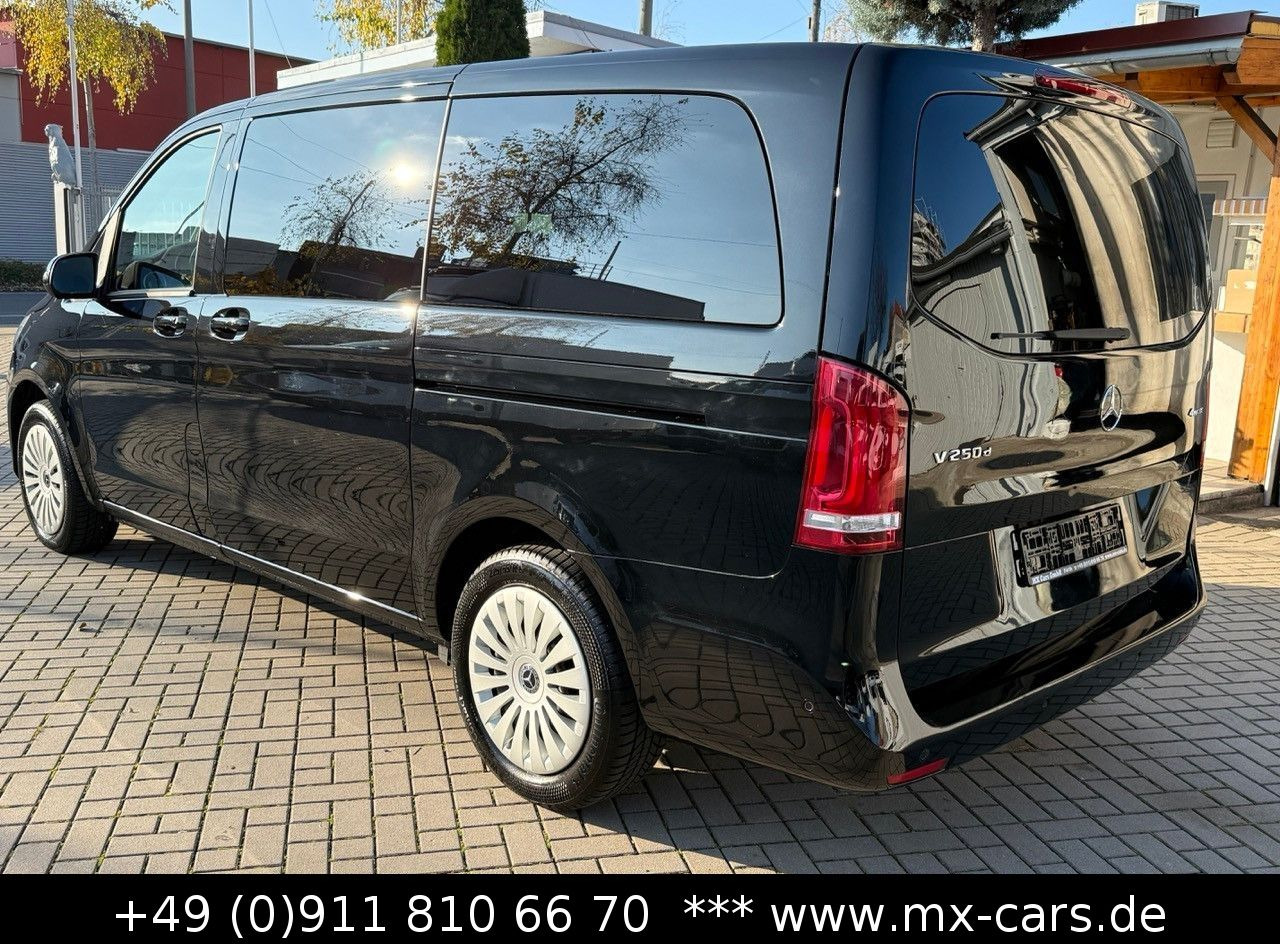 Keleivinis furgonas Mercedes-Benz V 250 4MATIC Allrad 4x4 2 Schiebetüren: foto 6