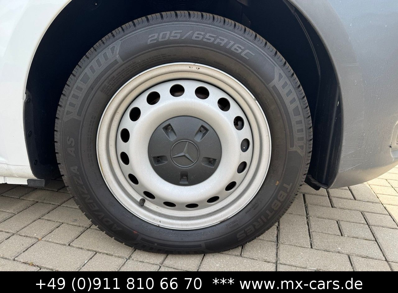 Mažas furgonas Mercedes-Benz Vito 110 CDi lang Doka Mixto 6 Sitze Klima: foto 20