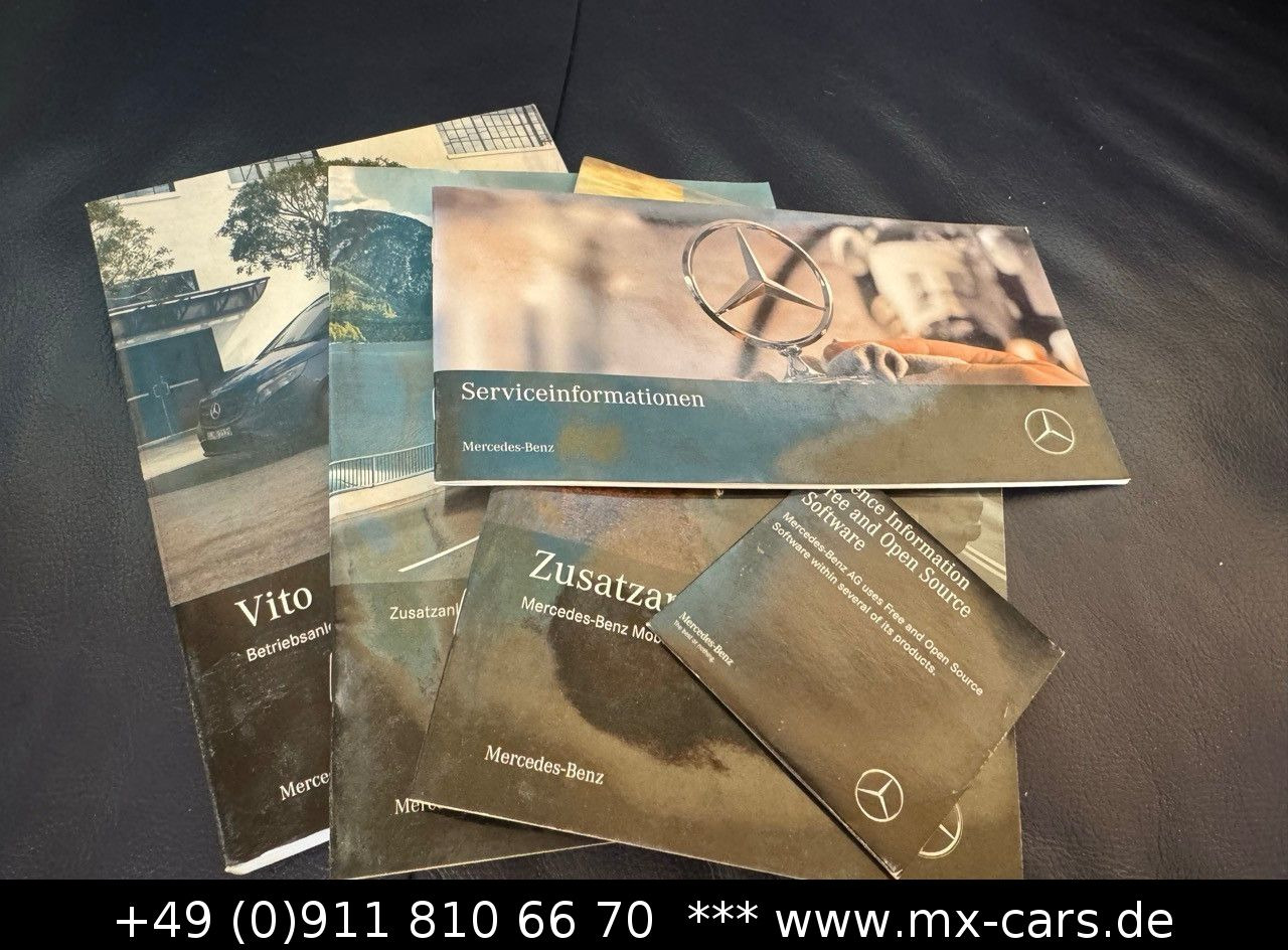 Mažas furgonas Mercedes-Benz Vito 110 CDi lang Doka Mixto 6 Sitze Klima: foto 19