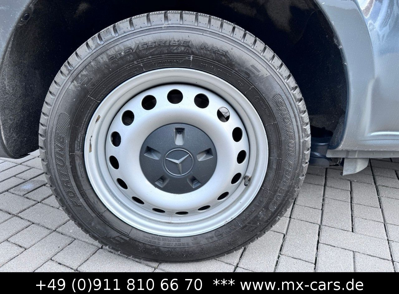 Mažas furgonas Mercedes-Benz Vito 114 extralang Doka Mixto Klima AHK 5 Sitze: foto 22