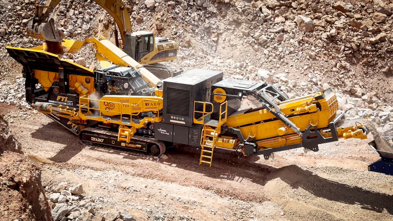 FABO Mobile crusher - Mobilus trupintuvas: foto 1 FABO Mobile crusher - Mobilus trupintuvas: foto 1