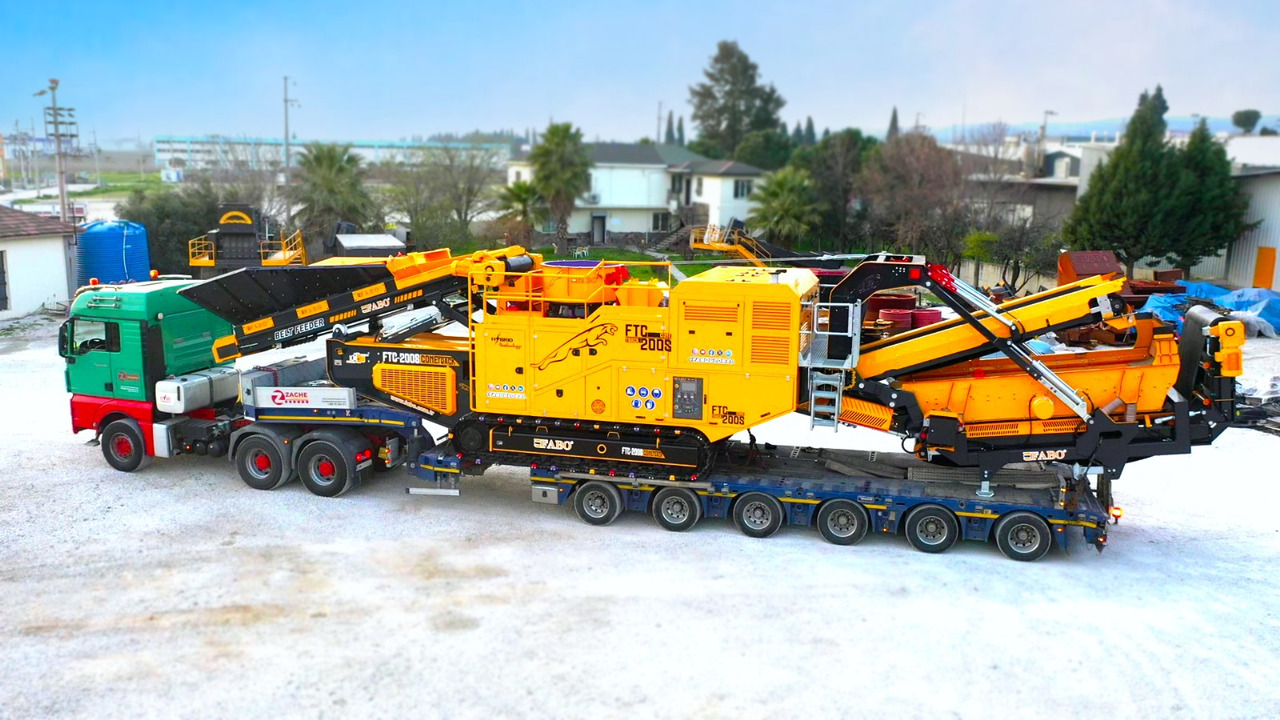 FABO Mobile crusher - Mobilus trupintuvas: foto 4 FABO Mobile crusher - Mobilus trupintuvas: foto 4