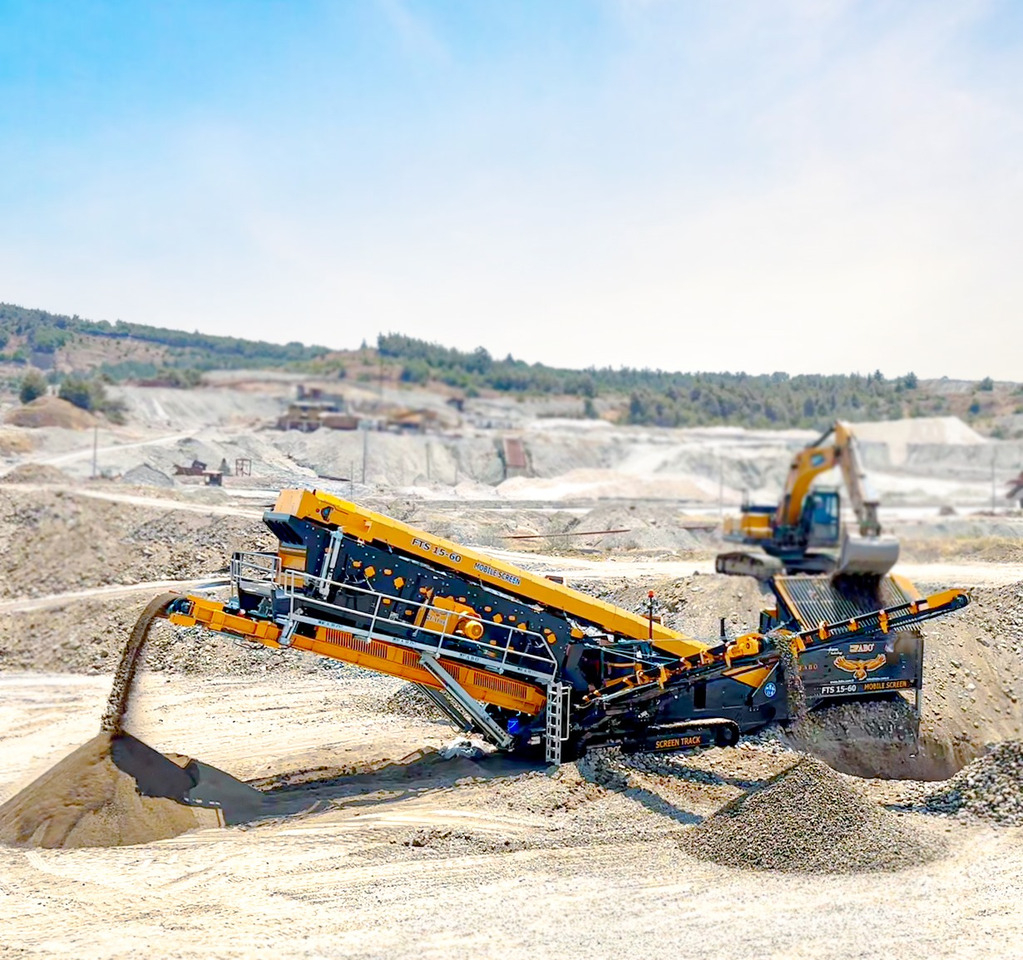 FABO Mobile crusher - Mobilus trupintuvas: foto 1 FABO Mobile crusher - Mobilus trupintuvas: foto 1