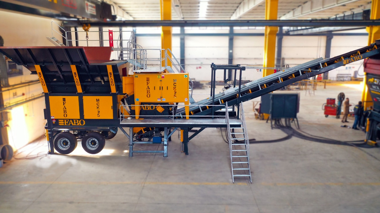 FABO Mobile crusher - Mobilus trupintuvas: foto 5 FABO Mobile crusher - Mobilus trupintuvas: foto 5