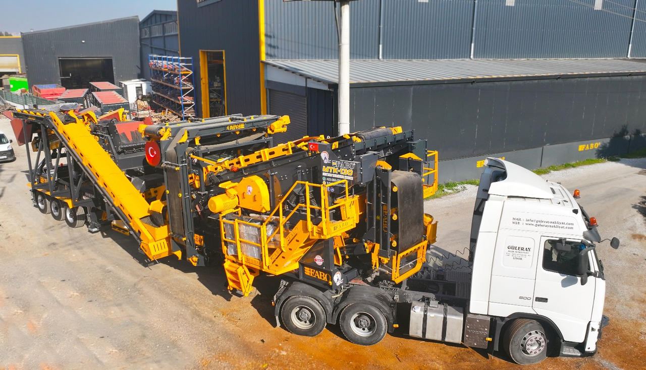 FABO Mobile crusher - Mobilus trupintuvas: foto 1 FABO Mobile crusher - Mobilus trupintuvas: foto 1