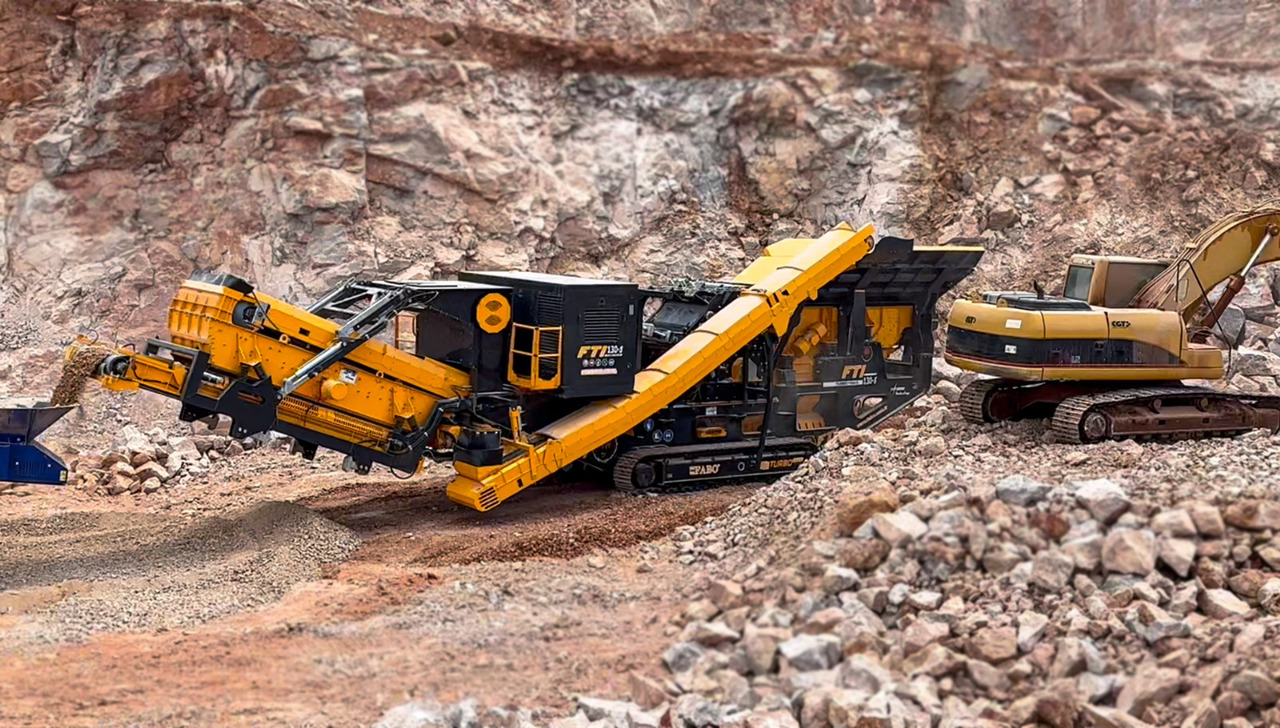 FABO Mobile crusher - Mobilus trupintuvas: foto 2 FABO Mobile crusher - Mobilus trupintuvas: foto 2
