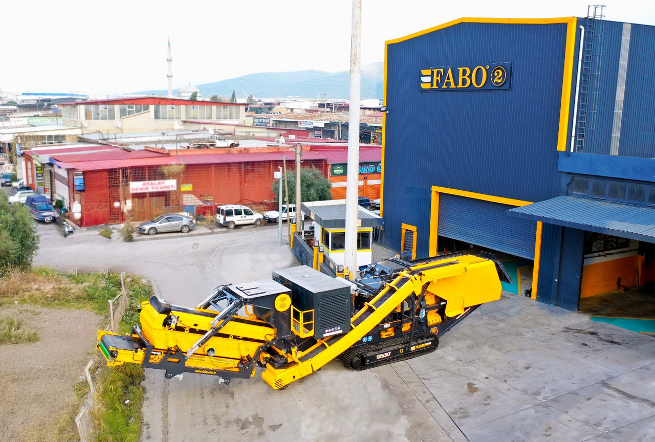 FABO Mobile crusher - Mobilus trupintuvas: foto 1 FABO Mobile crusher - Mobilus trupintuvas: foto 1