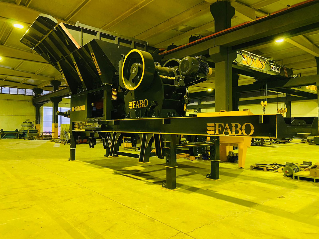 FABO Mobile crusher - Mobilus trupintuvas: foto 4 FABO Mobile crusher - Mobilus trupintuvas: foto 4