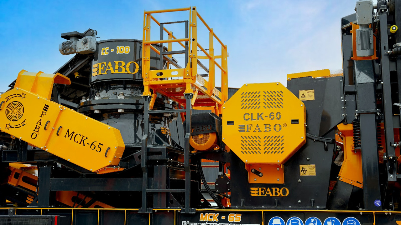Nauja Mobilus trupintuvas FABO Mobile crusher: foto 9