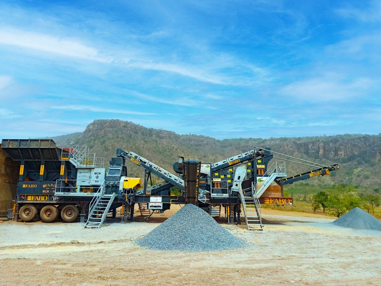 FABO Mobile crusher - Mobilus trupintuvas: foto 4 FABO Mobile crusher - Mobilus trupintuvas: foto 4