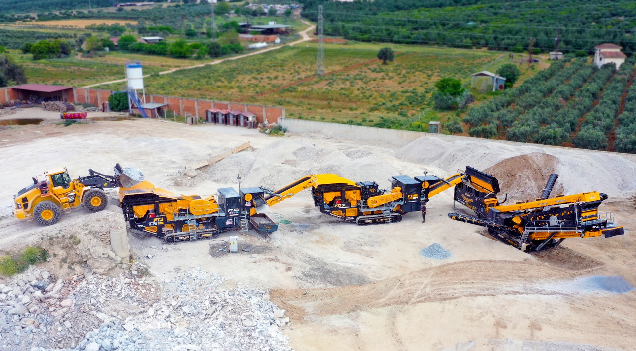 FABO Mobile crusher - Mobilus trupintuvas: foto 1 FABO Mobile crusher - Mobilus trupintuvas: foto 1