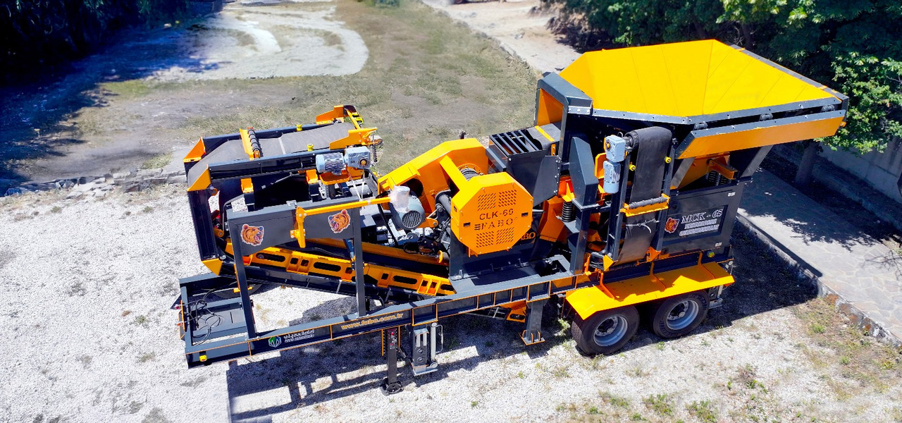FABO Mobile crusher - Mobilus trupintuvas: foto 1 FABO Mobile crusher - Mobilus trupintuvas: foto 1