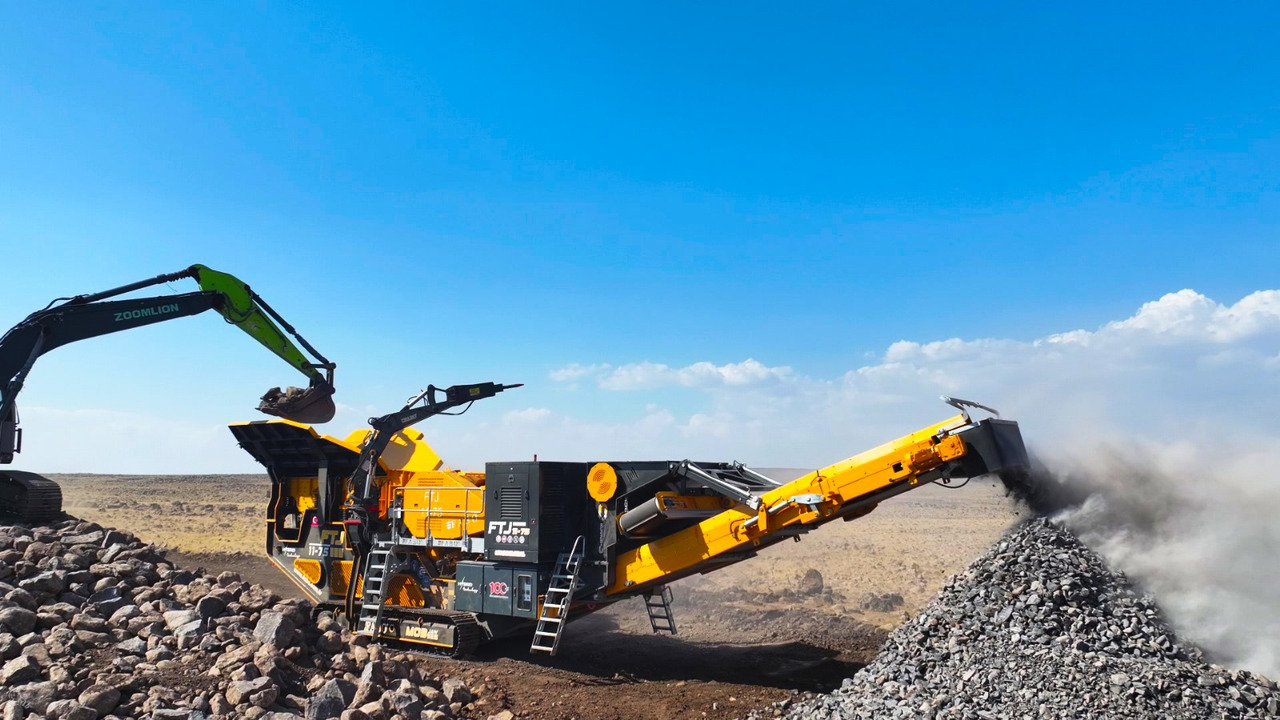 FABO Mobile crusher - Mobilus trupintuvas: foto 4 FABO Mobile crusher - Mobilus trupintuvas: foto 4