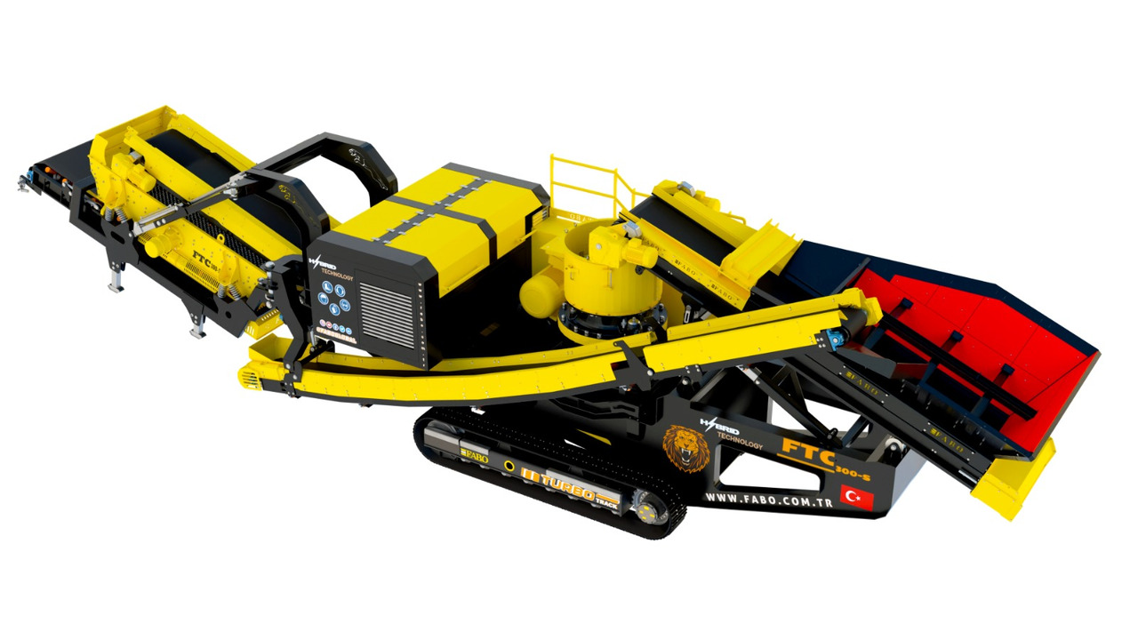FABO Mobile crusher - Mobilus trupintuvas: foto 5 FABO Mobile crusher - Mobilus trupintuvas: foto 5