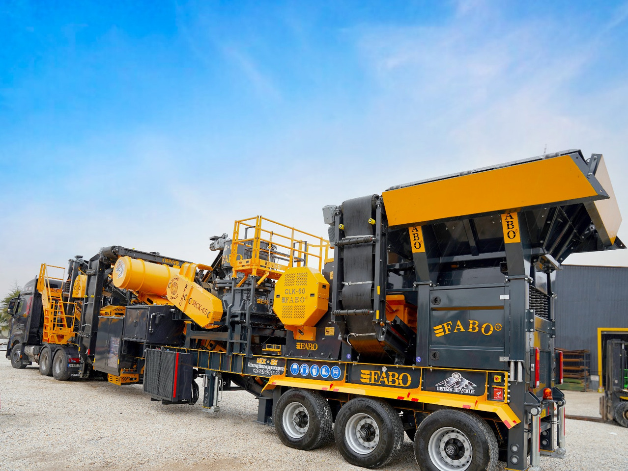 Nauja Mobilus trupintuvas FABO Mobile crusher: foto 5