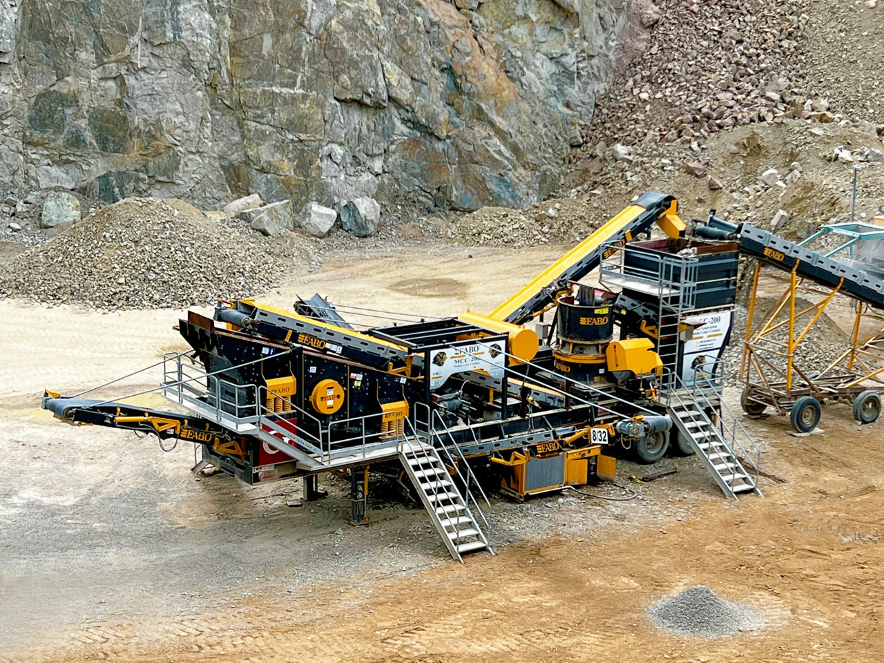 FABO Mobile crusher - Mobilus trupintuvas: foto 4 FABO Mobile crusher - Mobilus trupintuvas: foto 4