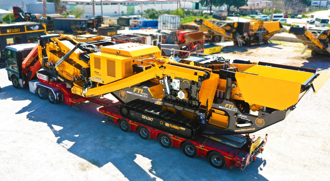 FABO Mobile crusher - Mobilus trupintuvas: foto 3 FABO Mobile crusher - Mobilus trupintuvas: foto 3