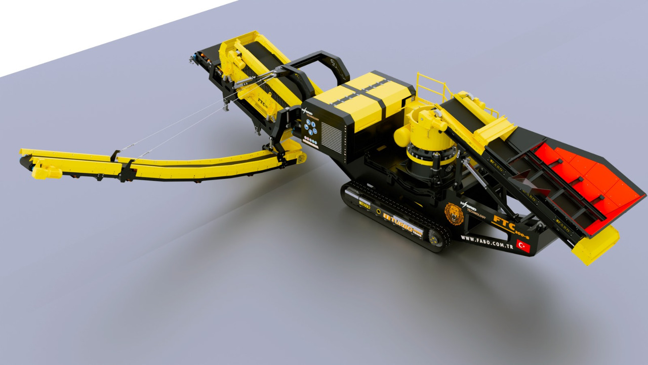 FABO Mobile crusher - Mobilus trupintuvas: foto 4 FABO Mobile crusher - Mobilus trupintuvas: foto 4