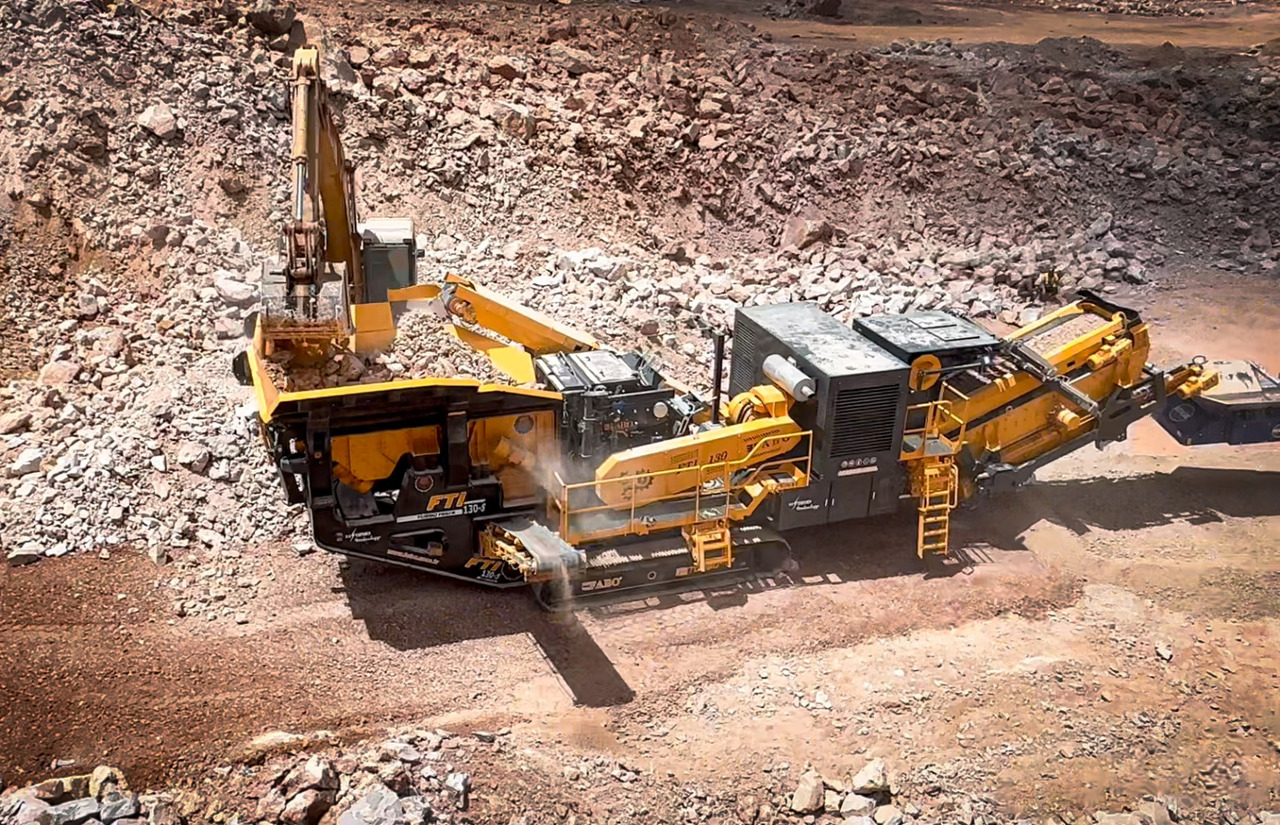 FABO Mobile crusher - Mobilus trupintuvas: foto 3 FABO Mobile crusher - Mobilus trupintuvas: foto 3