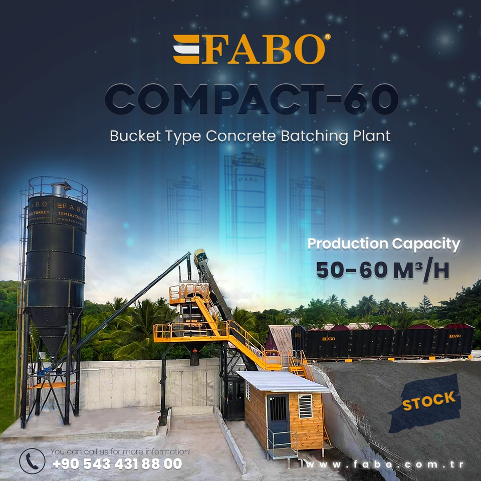 FABO compact concrete plant - Betono gamykla: foto 1 FABO compact concrete plant - Betono gamykla: foto 1