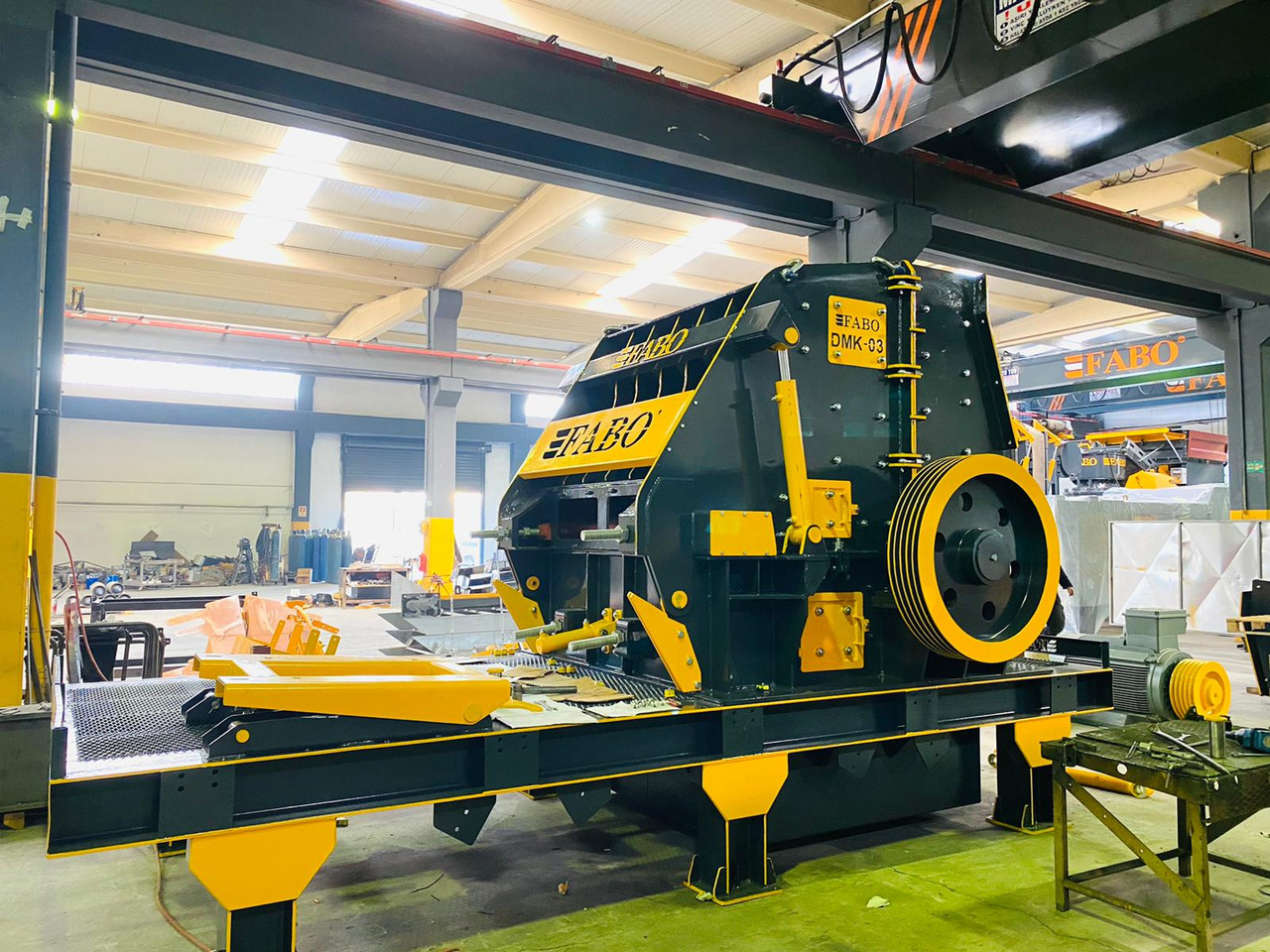 FABO impact crusher - Smūginis trupintuvas: foto 3 FABO impact crusher - Smūginis trupintuvas: foto 3