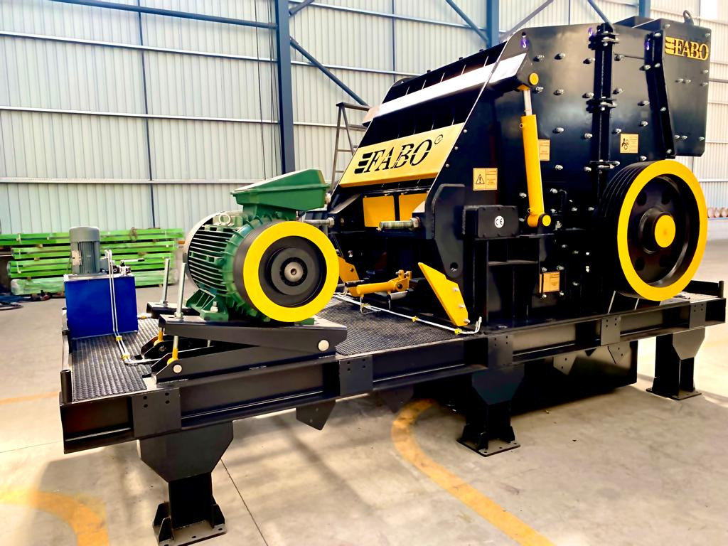 FABO impact crusher - Smūginis trupintuvas: foto 1 FABO impact crusher - Smūginis trupintuvas: foto 1