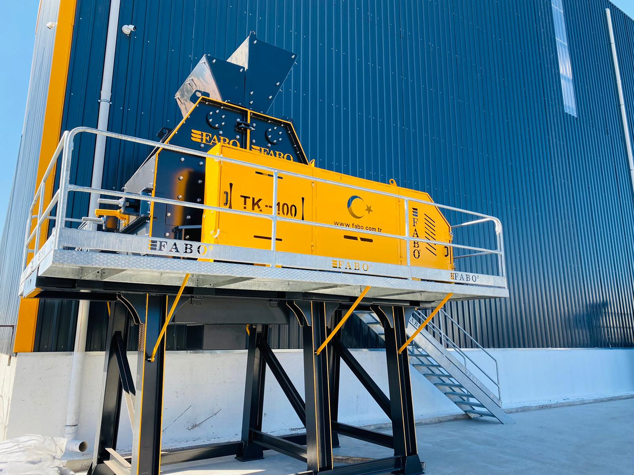 FABO impact crusher - Smūginis trupintuvas: foto 1 FABO impact crusher - Smūginis trupintuvas: foto 1