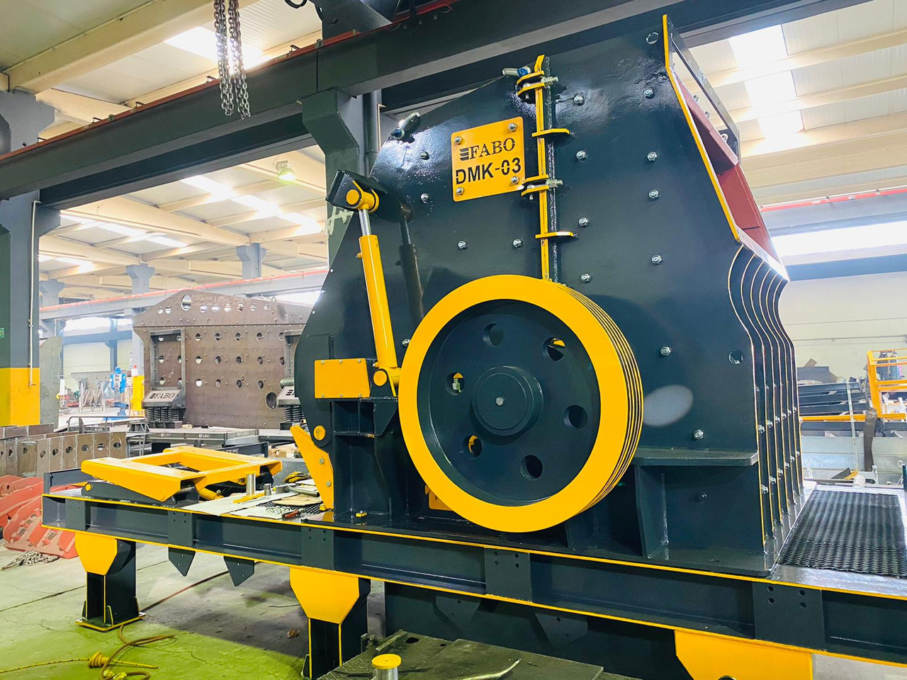 FABO impact crusher - Smūginis trupintuvas: foto 5 FABO impact crusher - Smūginis trupintuvas: foto 5