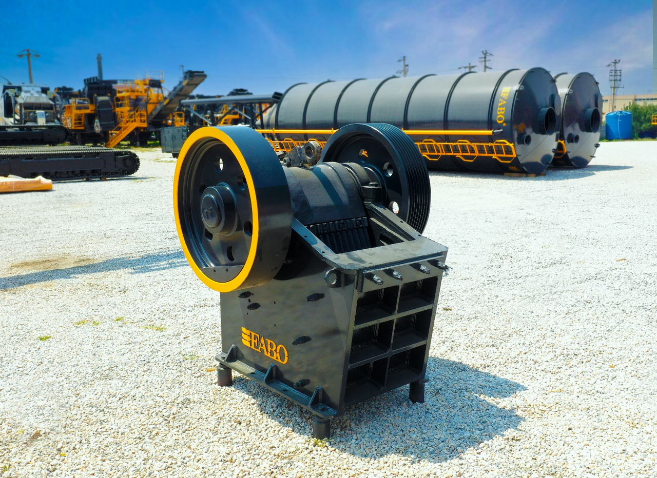 Nauja Žandikaulio trupintuvas FABO jaw crusher: foto 1