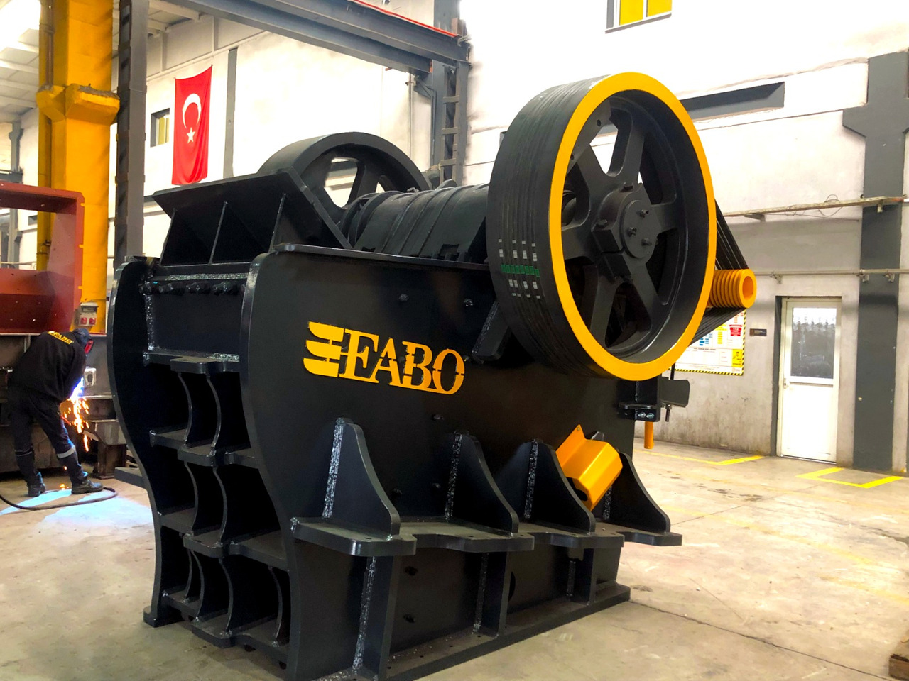 FABO jaw crusher - Žandikaulio trupintuvas: foto 1 FABO jaw crusher - Žandikaulio trupintuvas: foto 1