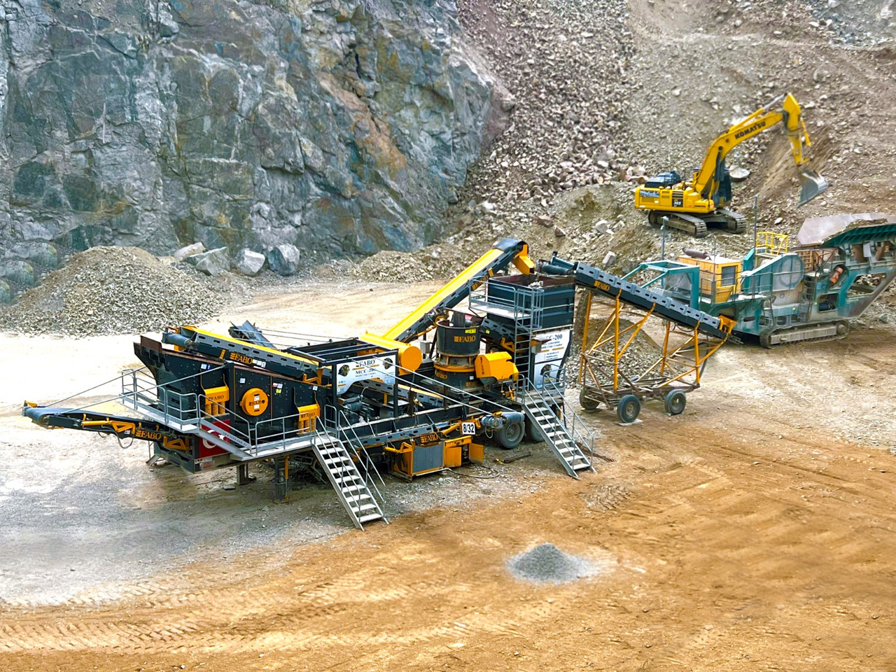 FABO mining machinery - crushing plant - Kasybos mašina: foto 3 FABO mining machinery - crushing plant - Kasybos mašina: foto 3