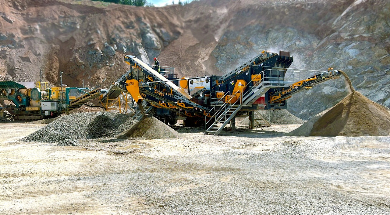 FABO mining machinery - crushing plant - Kasybos mašina: foto 1 FABO mining machinery - crushing plant - Kasybos mašina: foto 1