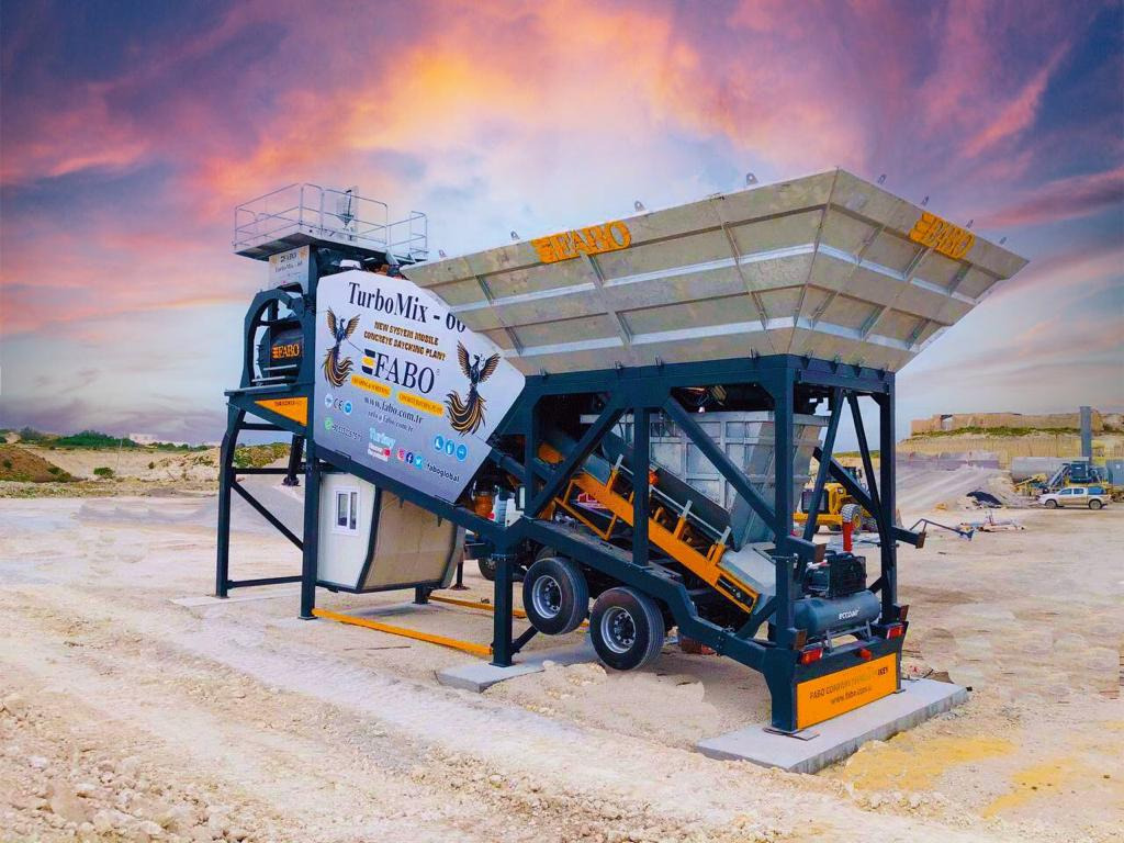 FABO mobile concrete batching plant - Betono gamykla: foto 4 FABO mobile concrete batching plant - Betono gamykla: foto 4