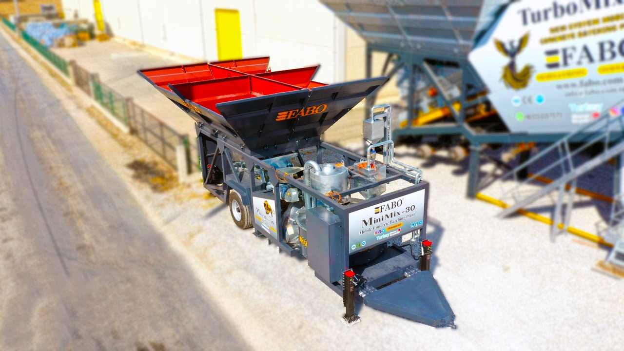 FABO mobile concrete batching plant - Betono gamykla: foto 3 FABO mobile concrete batching plant - Betono gamykla: foto 3