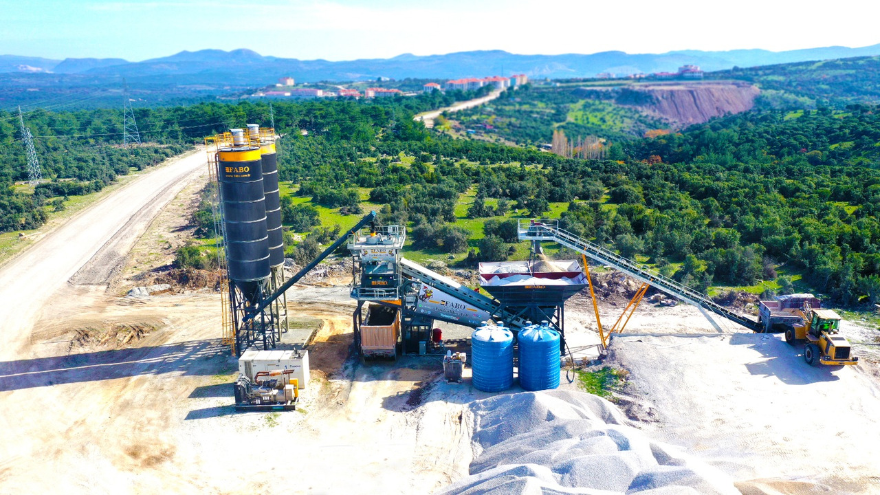 FABO mobile concrete batching plant - Betono gamykla: foto 3 FABO mobile concrete batching plant - Betono gamykla: foto 3