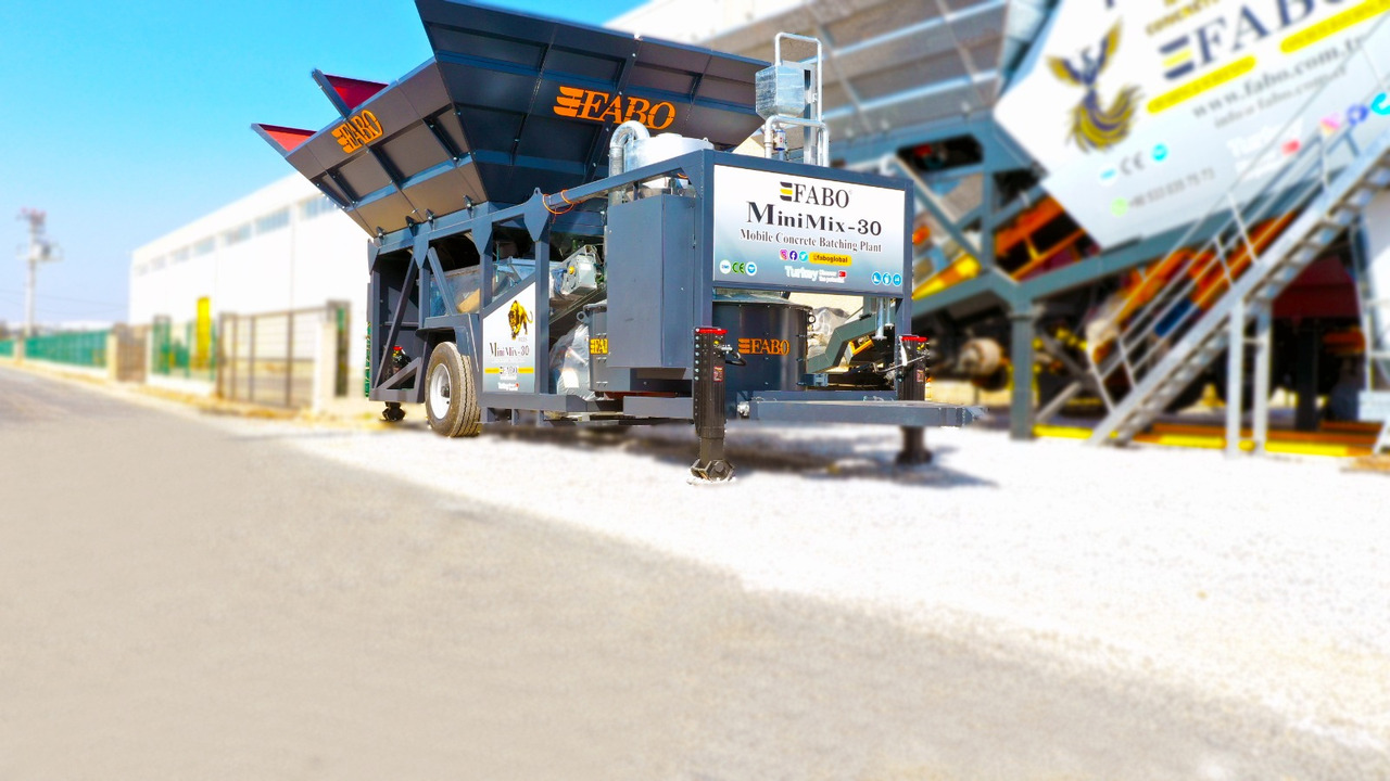 FABO mobile concrete batching plant - Betono gamykla: foto 4 FABO mobile concrete batching plant - Betono gamykla: foto 4