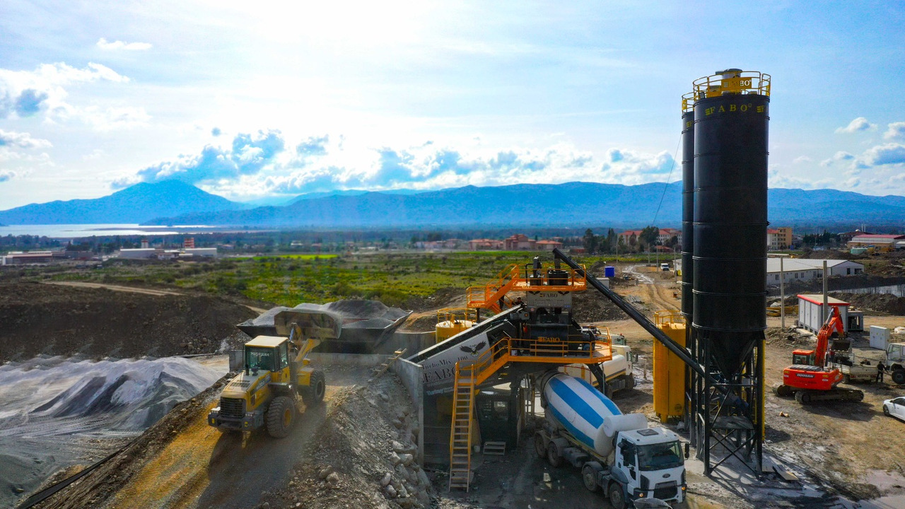 Nauja Betono gamykla FABO mobile concrete batching plant: foto 13 Nauja Betono gamykla FABO mobile concrete batching plant: foto 13