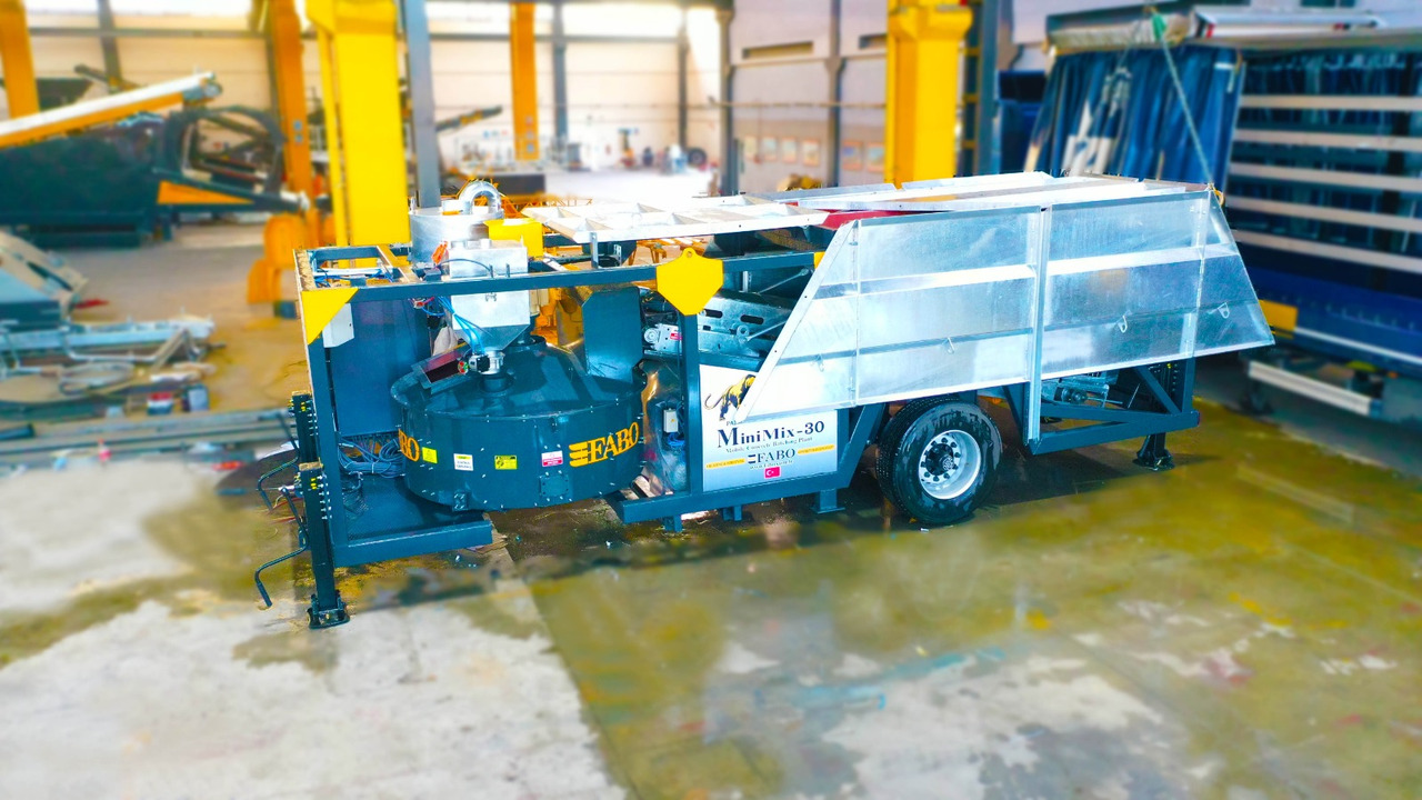 FABO mobile concrete batching plant - Betono gamykla: foto 4 FABO mobile concrete batching plant - Betono gamykla: foto 4