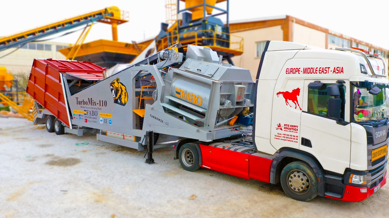 FABO mobile concrete batching plant - Betono gamykla: foto 4 FABO mobile concrete batching plant - Betono gamykla: foto 4