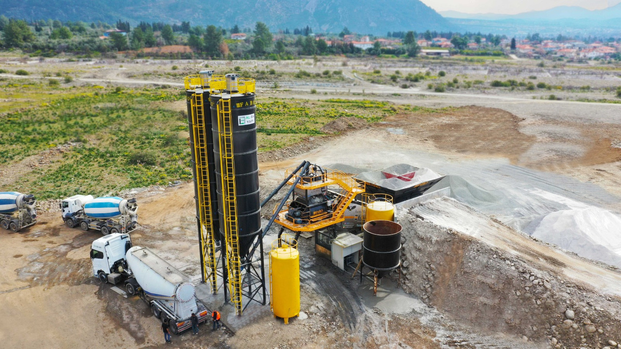 Nauja Betono gamykla FABO mobile concrete batching plant: foto 10 Nauja Betono gamykla FABO mobile concrete batching plant: foto 10