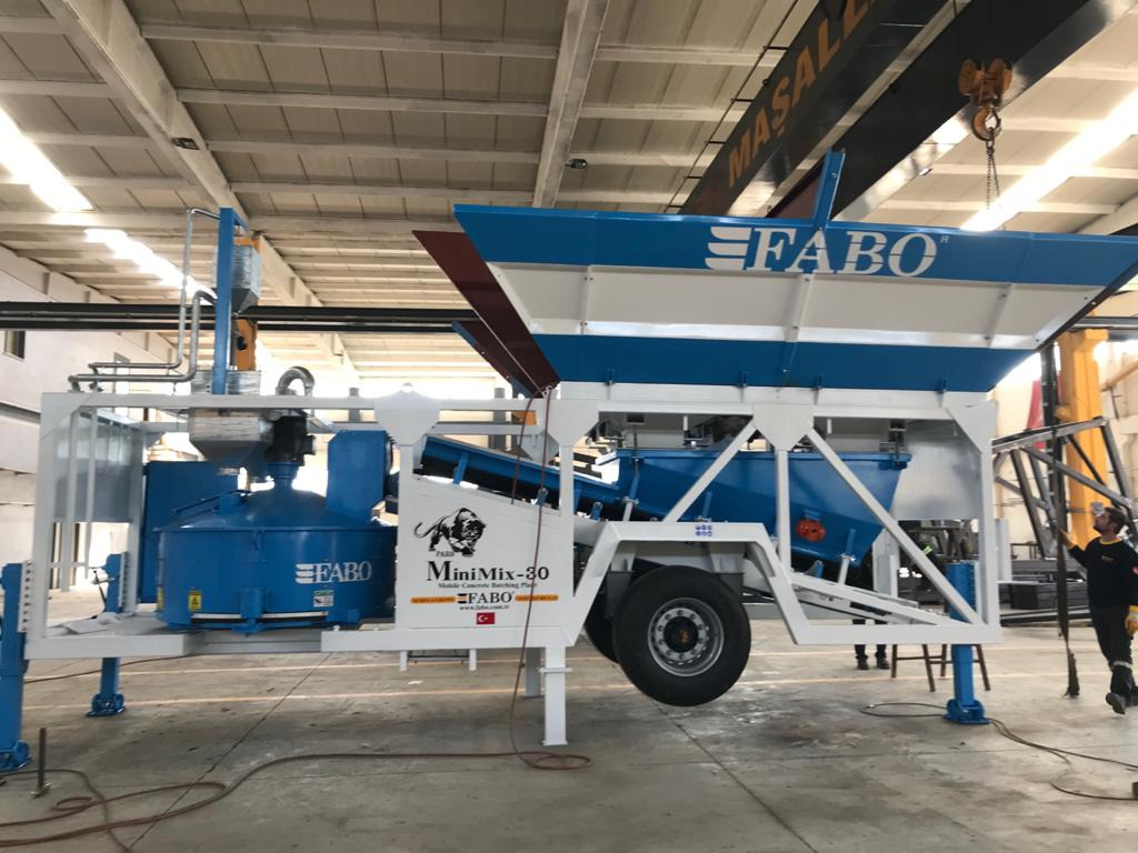 FABO mobile concrete batching plant - Betono gamykla: foto 4 FABO mobile concrete batching plant - Betono gamykla: foto 4