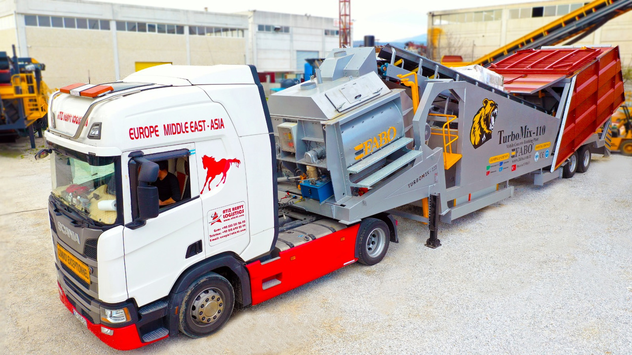FABO mobile concrete batching plant - Betono gamykla: foto 3 FABO mobile concrete batching plant - Betono gamykla: foto 3