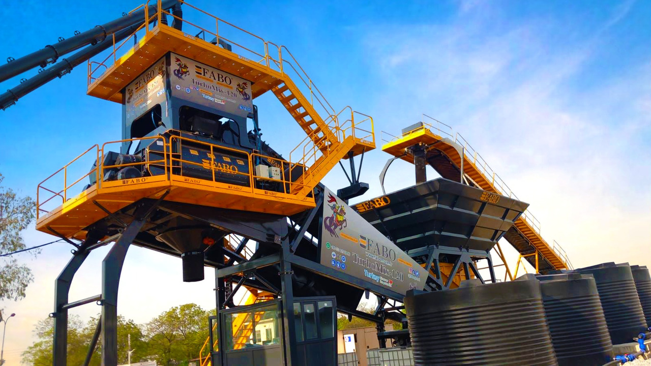 FABO mobile concrete batching plant - Betono gamykla: foto 3 FABO mobile concrete batching plant - Betono gamykla: foto 3