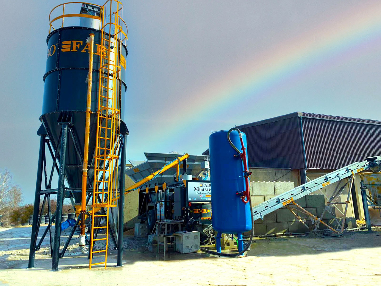 FABO mobile concrete batching plant - Betono gamykla: foto 2 FABO mobile concrete batching plant - Betono gamykla: foto 2